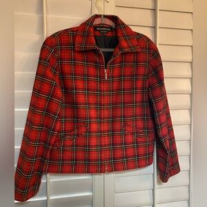 Classy Braebrook Wool Women’s size 10 plaid jacket Excellent Condition!